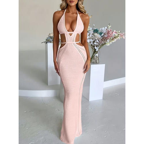 Neu rosa midi strandkleid - neu,