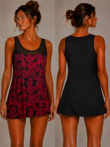 Langes badekleid 46 - badekleid,