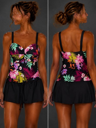 Tankini kleid mit integriertem - mit,